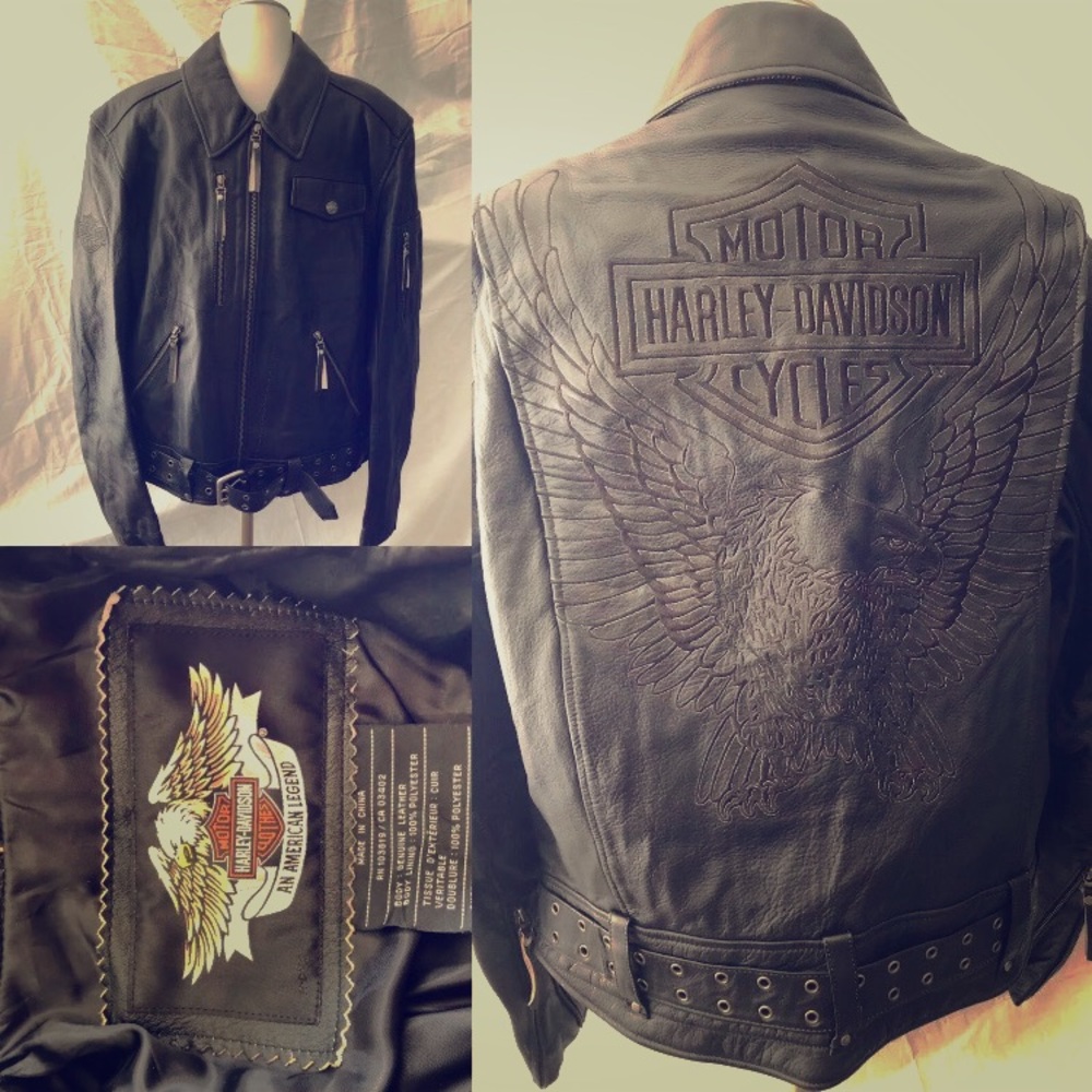 Harley Davidson Men’s Maverick Leather Jacket